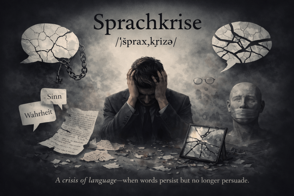 SPRACHKRISE